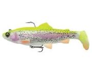 Силикон Savage Gear 4D Trout Rattle Shad 125мм MS Lemon trout фотография